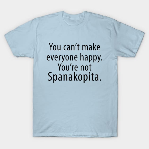 Spanakopita T-Shirt by greekcorner